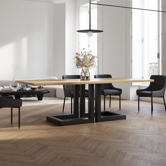 Oak Modern Dining Table 070