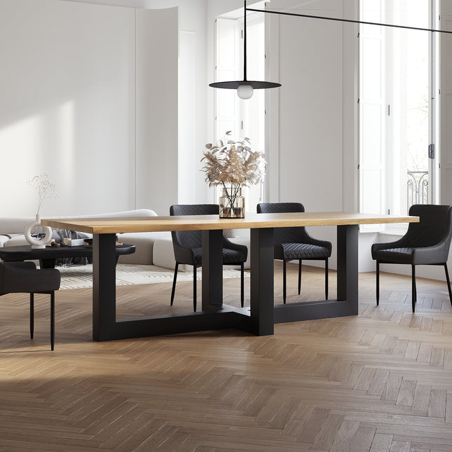 Oak Modern Dining Table 065