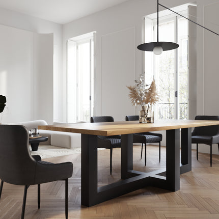 Oak Modern Dining Table 065