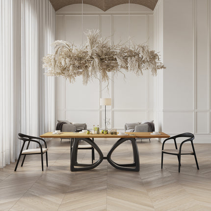 Oak Modern Dining Table 0125