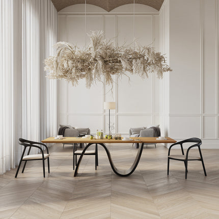 Oak Modern Dining Table 044