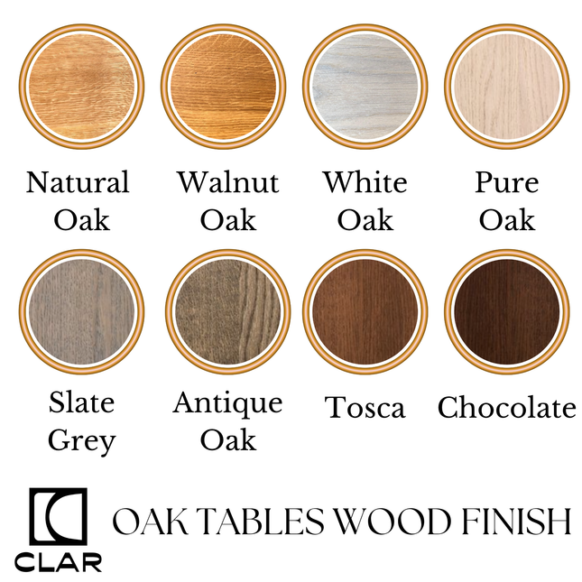 Oak colours sample – choose 4 different colours!