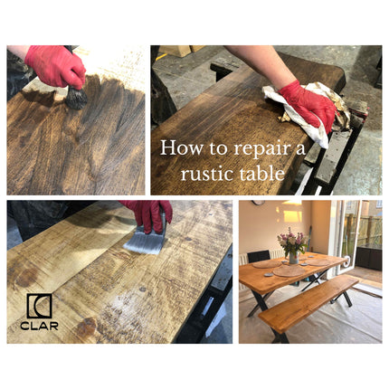 The Repair Kit (rustic tables)