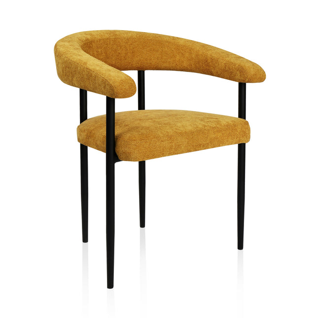 Dining Chair Stella with metal legs