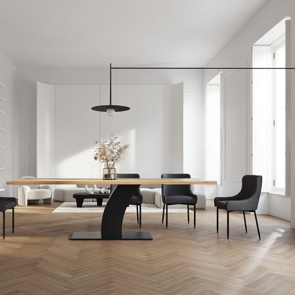 Oak Modern Dining Table 072