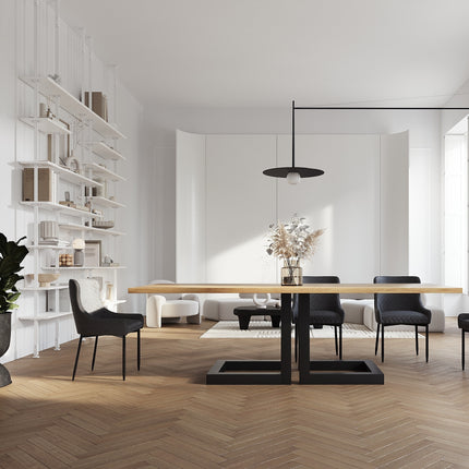 Oak Modern Dining Table 070