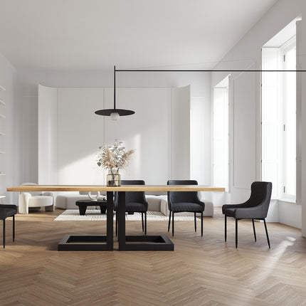 Oak Modern Dining Table 070