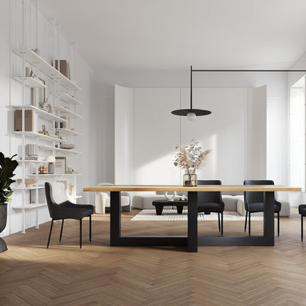 Oak Modern Dining Table 065