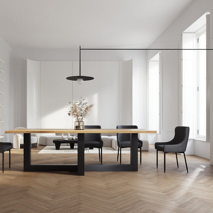 Oak Modern Dining Table 065