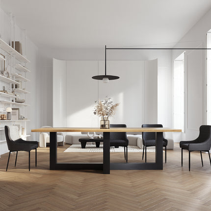 Oak Modern Dining Table 065