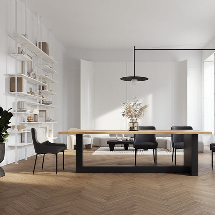 Oak Modern Dining Table 064