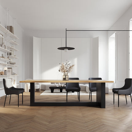 Oak Modern Dining Table 064