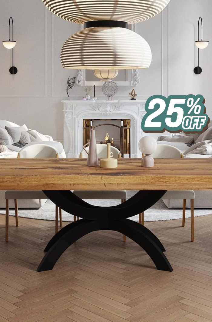 <h1>25% Off All Tables</h1>
