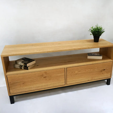Oak TV cabinet Ann