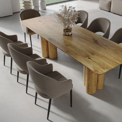 Oak Modern Dining Table 052