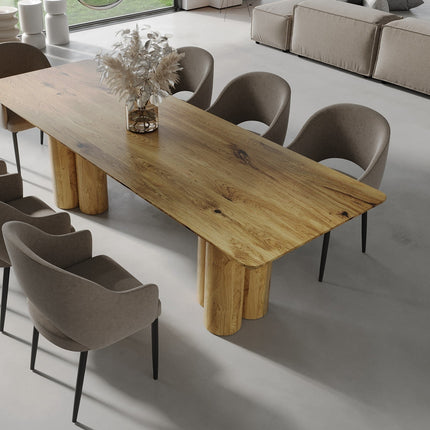 Oak Modern Dining Table 052