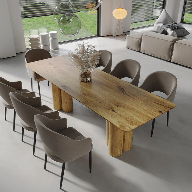 Oak Modern Dining Table 052
