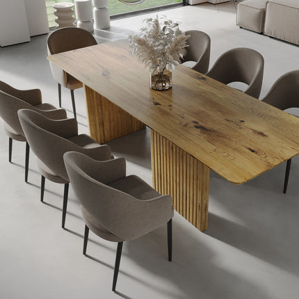 Oak Modern Dining Table 054