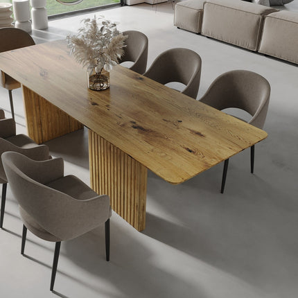 Oak Modern Dining Table 054