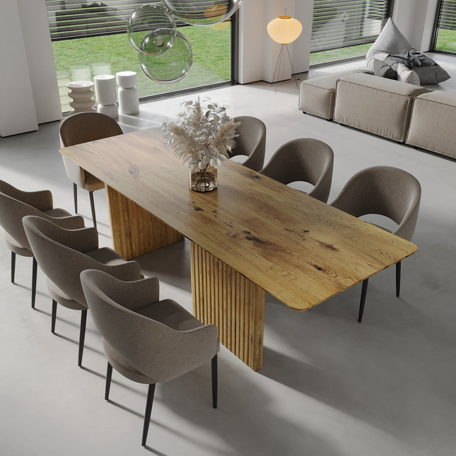 Oak Modern Dining Table 054