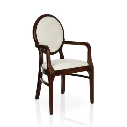 Dining chair Charles with armrest