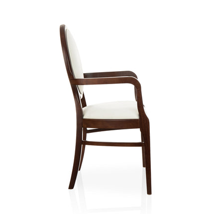 Dining chair Charles with armrest