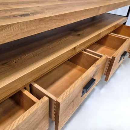 Oak loft TV cabinet BOSS