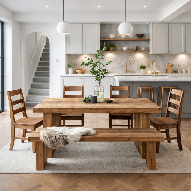 Octon Wooden Dining Chair Solid Wood
