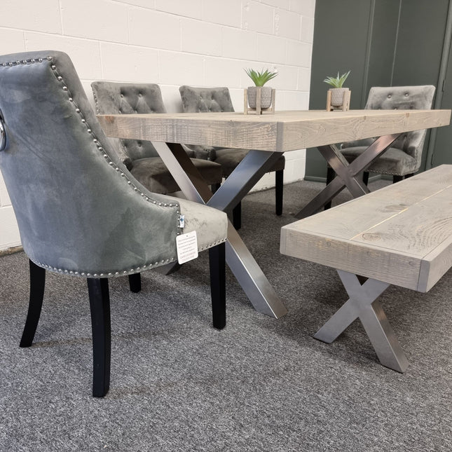 Alford Dining Table – Rustic Farmhouse