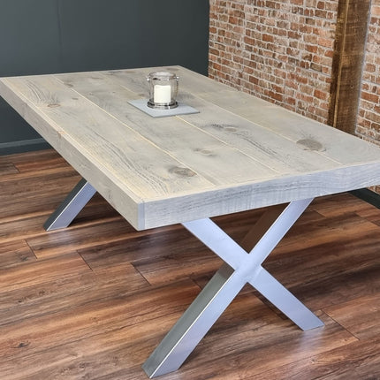 Alford Dining Table – Rustic Farmhouse