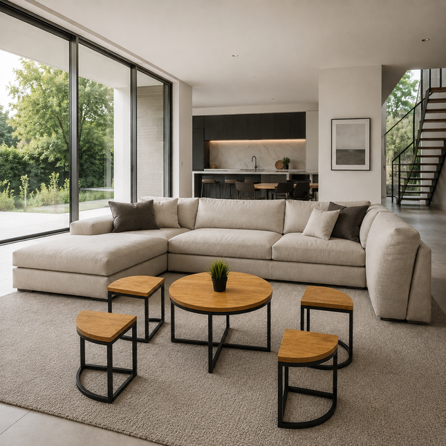 Modular coffee table set Langrick