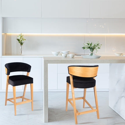 Oak Bar Stool Paradiso