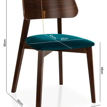 Set of 2 Cla'r Dining Chair