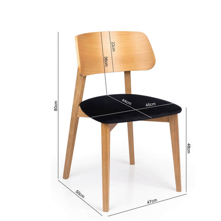 Oak Dining chair Cla'r