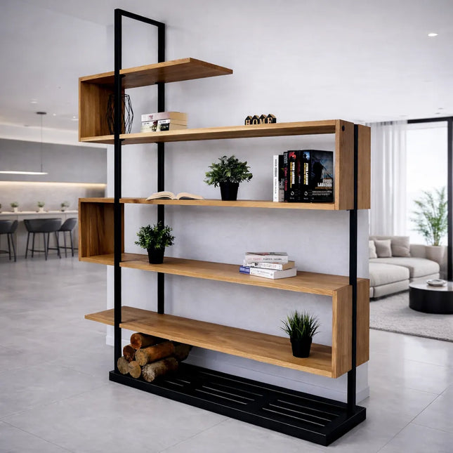 Oak Bookcase Snake