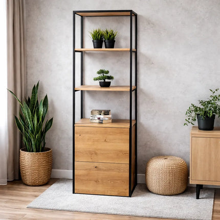 Solid Oak Bookcase Tom