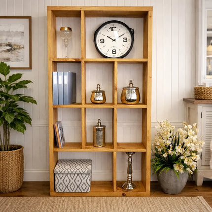 Rustic Bookcase Handmade Industrial Style Bookcase Bookshelf Storage Unit Cabinet 1013