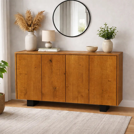 Oak loft industrial chest of drawers Carlton