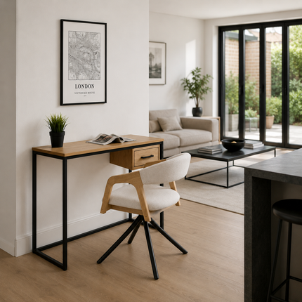 Oak loft desk MINI