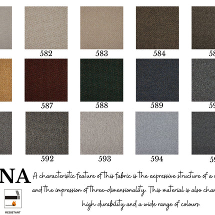 Fabrics sample - choose 5 different colours!