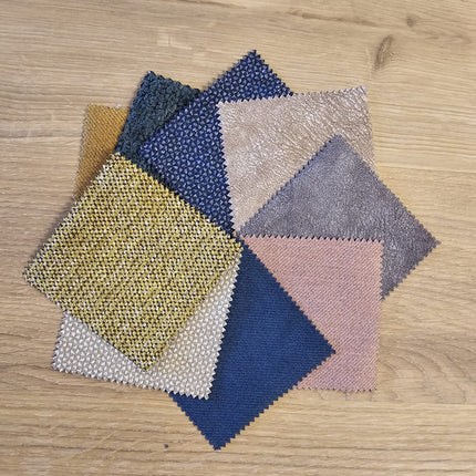 Fabrics sample - choose 5 different colours!