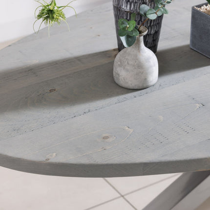 FJORD Dining Table – Industrial Dining Table with STAR Frame Metal Legs