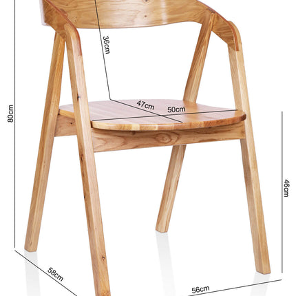 Oak Dining Chair Friskney