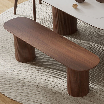 Oak Modern Dining Bench 0104