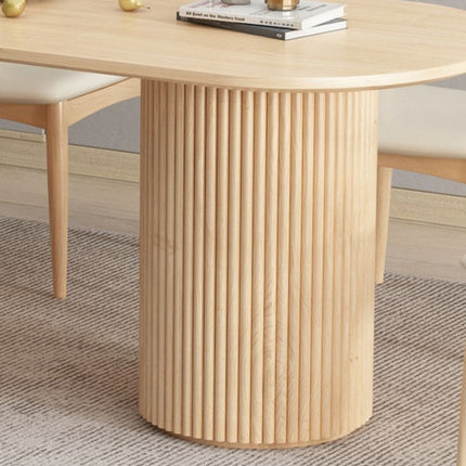 Oak Modern Dining Bench 0104