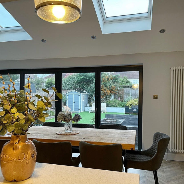 Industrial Dining Table 3″ Rustic Dining Table. Rustic Wood – Handmade Kitchen Table Rustic Dining Table Farmhouse Chunky Metal Legs