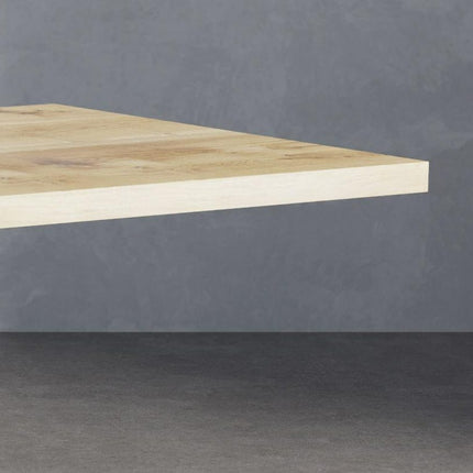 Solid Oak Dining Table with Star Wooden Legs – DURABLE HARDWOOD CLAR 023