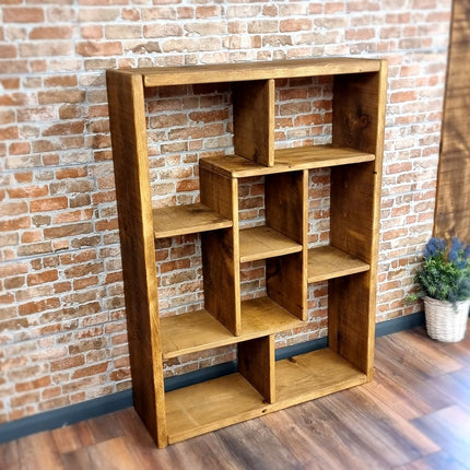 Rustic Bookcase Handmade Industrial Style Bookcase Bookshelf Storage Unit Cabinet Boston