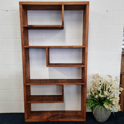 Rustic Bookcase Handmade Industrial Style Bookcase Bookshelf Storage Unit Cabinet 1014