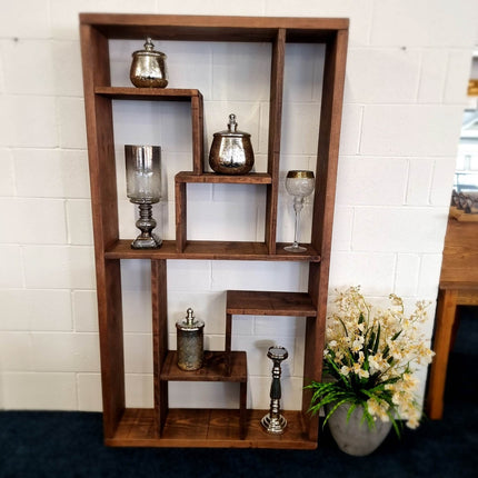 Rustic Bookcase Handmade Industrial Style Bookcase Bookshelf Storage Unit Cabinet 1015